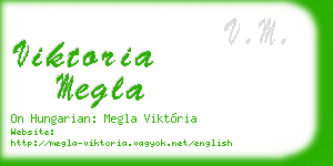 viktoria megla business card