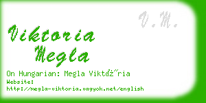 viktoria megla business card